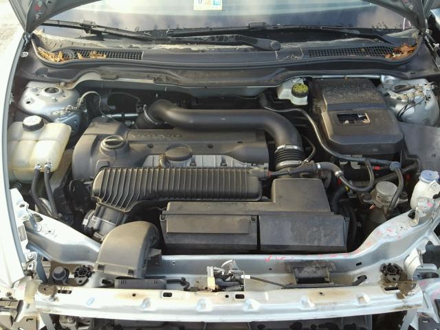 YV1MK672492121728 - 2009 VOLVO C30 T5 SILVER photo 7