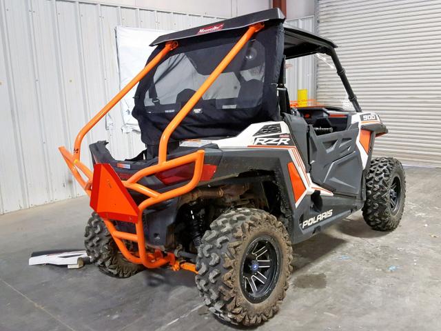 3NSVAA870GF444001 - 2016 POLARIS RZR 900 WHITE photo 4