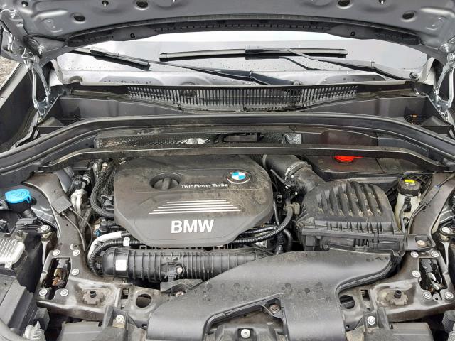 WBXHT3Z35G4A49860 - 2016 BMW X1 XDRIVE2 SILVER photo 7