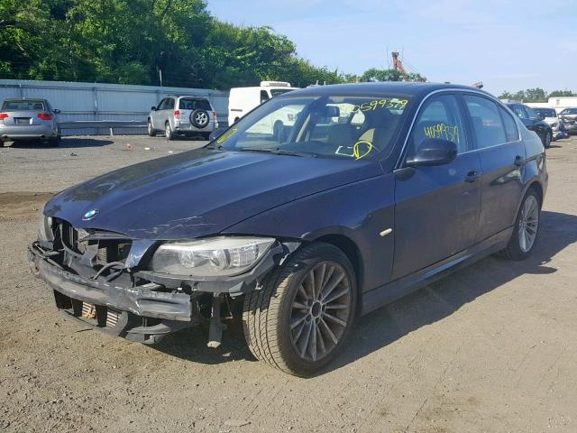 WBAPL33559A406276 - 2009 BMW 335 XI BLACK photo 2