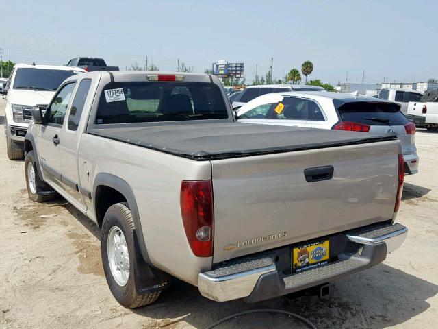 1GCDT196248147305 - 2004 CHEVROLET COLORADO TAN photo 3