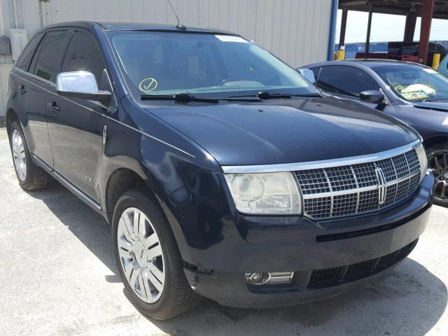 2LMDU68C78BJ14238 - 2008 LINCOLN MKX BLACK photo 1