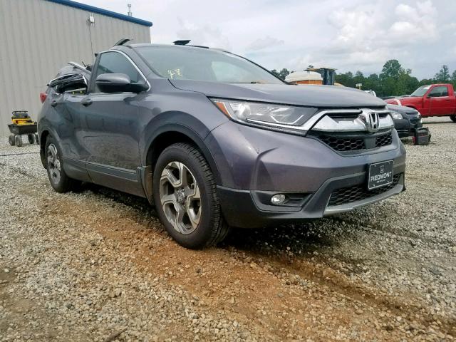 7FARW1H85HE039674 - 2017 HONDA CR-V EXL GRAY photo 1