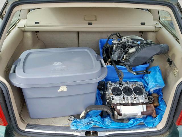 WVWVD23B5YE186779 - 2000 VOLKSWAGEN PASSAT GLX 绿色 照片 9