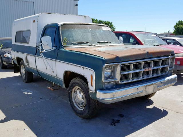 TCS248Z534448 - 1978 GMC SIERRA GREEN photo 1