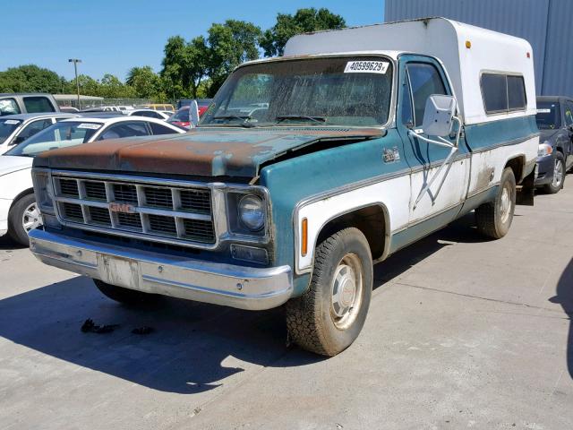 TCS248Z534448 - 1978 GMC SIERRA GREEN photo 2