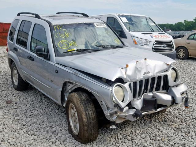 1J4GL58K72W178104 - 2002 JEEP LIBERTY LI SILVER photo 1