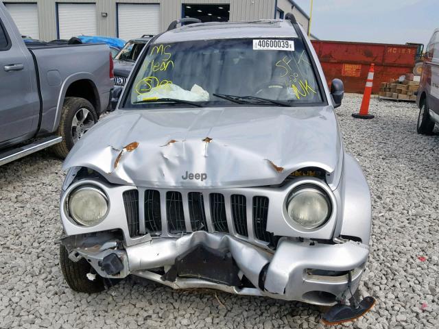 1J4GL58K72W178104 - 2002 JEEP LIBERTY LI SILVER photo 7