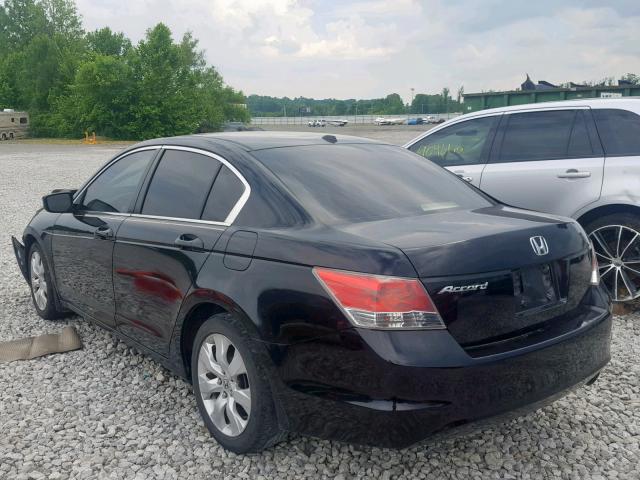 1HGCP2F82AA009037 - 2010 HONDA ACCORD EXL BLACK photo 3