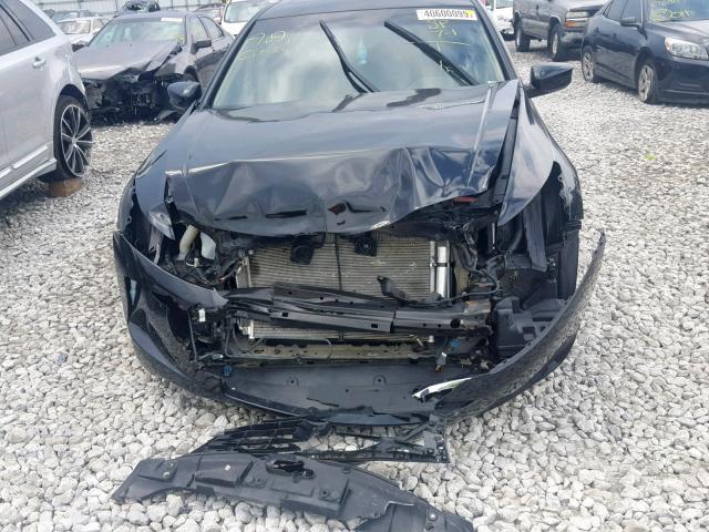 1HGCP2F82AA009037 - 2010 HONDA ACCORD EXL BLACK photo 9