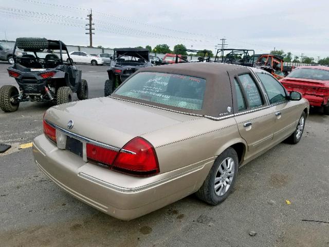 2MEFM74W6YX717410 - 2000 MERCURY GRAND MARQ TAN photo 4