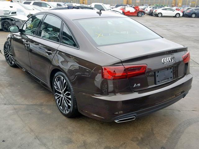 WAUC8AFCXJN086450 - 2018 AUDI A6 PREMIUM BROWN photo 3