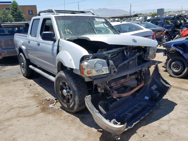 1N6ED27T83C415508 - 2003 NISSAN FRONTIER C SILVER photo 1