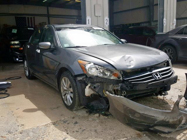 1HGCP3F85BA008682 - 2011 HONDA ACCORD EXL GRAY photo 1