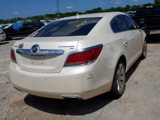 1G4GE5GV2AF304214 - 2010 BUICK LACROSSE C WHITE photo 4