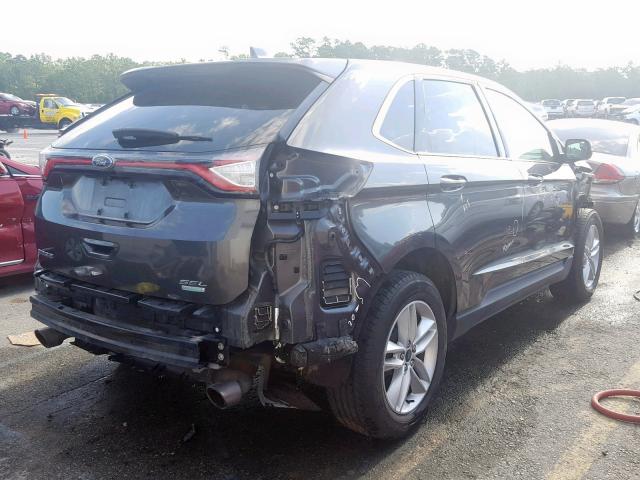 2FMPK3J99GBB27826 - 2016 FORD EDGE SEL CHARCOAL photo 4