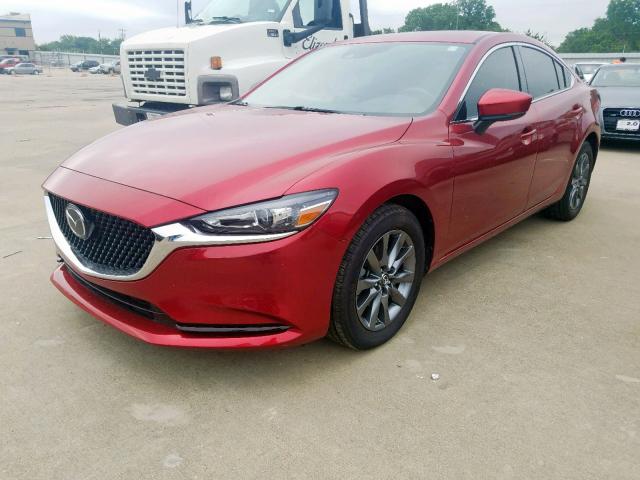 JM1GL1UM3J1328792 - 2018 MAZDA 6 SPORT RED photo 2