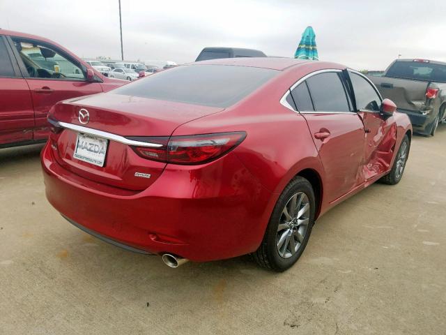 JM1GL1UM3J1328792 - 2018 MAZDA 6 SPORT RED photo 4