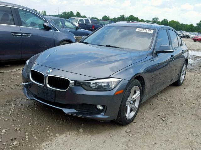 WBA3C3C52EF983634 - 2014 BMW 320 I GRAY photo 2