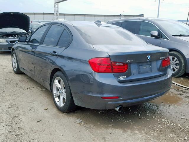 WBA3C3C52EF983634 - 2014 BMW 320 I GRAY photo 3