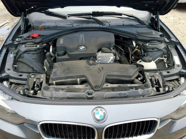 WBA3C3C52EF983634 - 2014 BMW 320 I GRAY photo 7