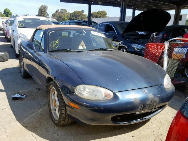 JM1NB3537X0131280 - 1999 MAZDA MX-5 MIATA BLUE photo 1