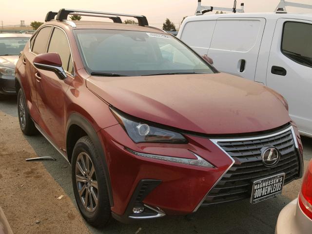 JTJYARBZ3J2101455 - 2018 LEXUS NX 200T RED photo 1