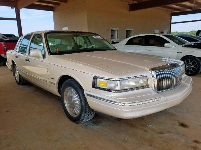 1LNLM83W4SY636422 - 1995 LINCOLN TOWN CAR C CREAM photo 1