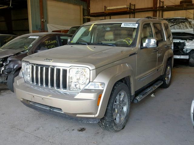 1J4PN5GK1BW520786 - 2011 JEEP LIBERTY LI GOLD photo 2