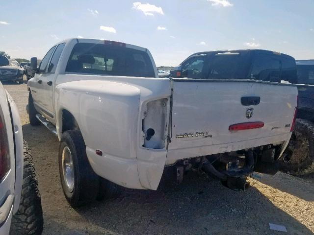 3D7MR48C85G743379 - 2005 DODGE RAM 3500 S WHITE photo 3