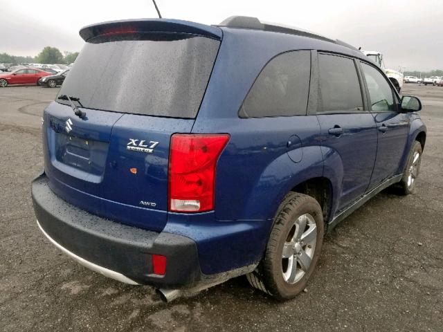 2S3DA717486125770 - 2008 SUZUKI XL7 LIMITE BLUE photo 4