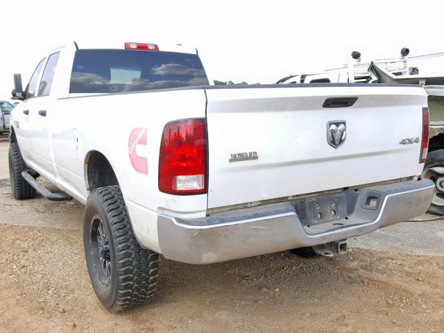 3C6UD5HL1CG129731 - 2012 DODGE RAM 2500 S თეთრი ფოტო 3