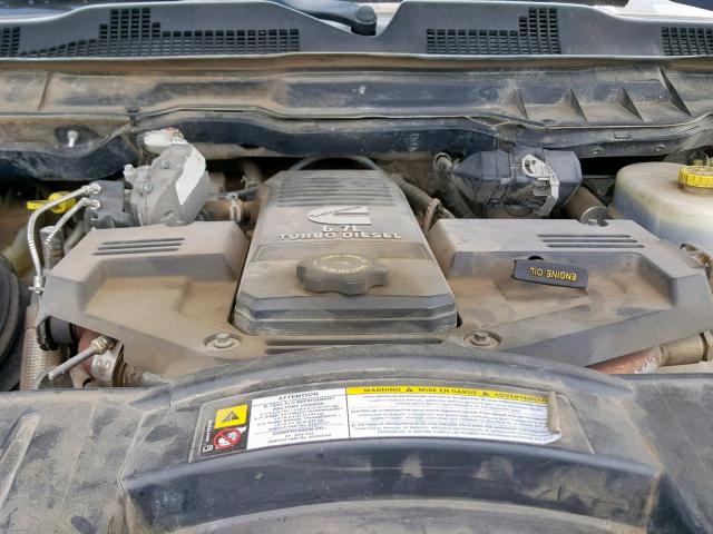 3C6UD5HL1CG129731 - 2012 DODGE RAM 2500 S თეთრი ფოტო 7