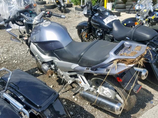 JYARP07E94A002121 - 2004 YAMAHA FJR1300 GRAY photo 3