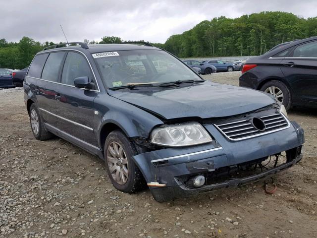 WVWVD63B93E210596 - 2003 VOLKSWAGEN PASSAT GLS BLUE photo 1