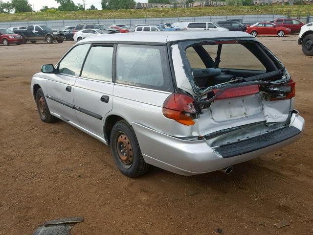 4S3BK6355S7343197 - 1995 SUBARU LEGACY L SILVER photo 3