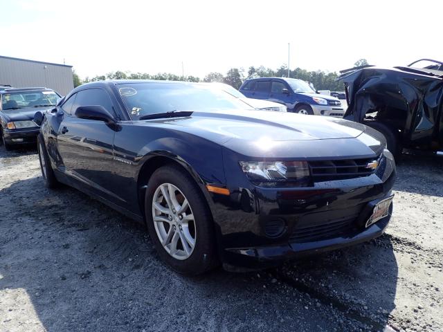 2G1FB1E37F9304379 - 2015 CHEVROLET CAMARO LS BLACK photo 1