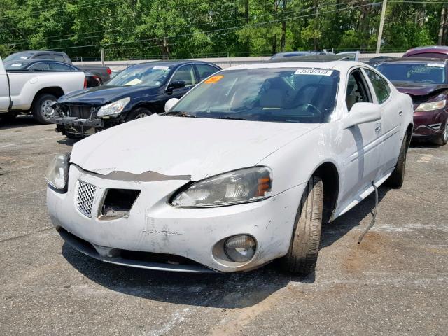 2G2WR584261291543 - 2006 PONTIAC GRAND PRIX WHITE photo 2
