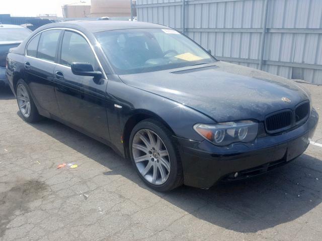 WBAGL63535DP75101 - 2005 BMW 745 I BLACK photo 1