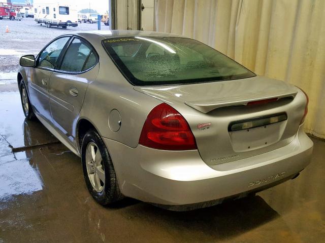 2G2WP552181155870 - 2008 PONTIAC GRAND PRIX SILVER photo 3
