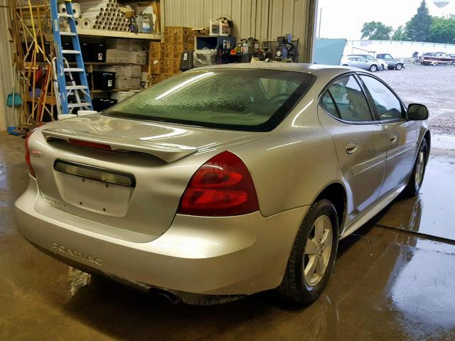 2G2WP552181155870 - 2008 PONTIAC GRAND PRIX SILVER photo 4