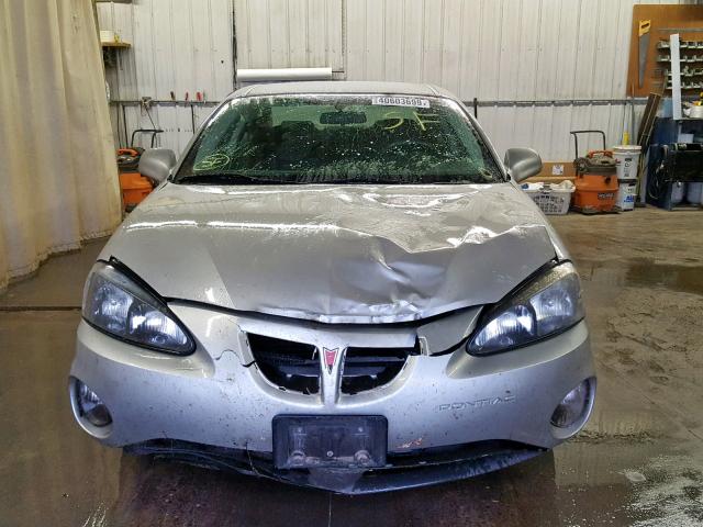 2G2WP552181155870 - 2008 PONTIAC GRAND PRIX SILVER photo 9