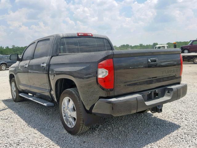 5TFGY5F19JX243836 - 2018 TOYOTA TUNDRA CRE BLACK photo 3