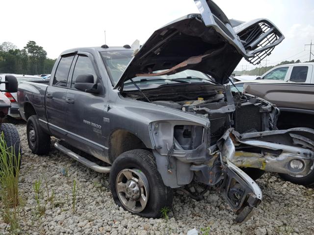 3D7KS28D86G205307 - 2006 DODGE RAM 2500 S GRAY photo 1