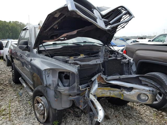 3D7KS28D86G205307 - 2006 DODGE RAM 2500 S GRAY photo 9