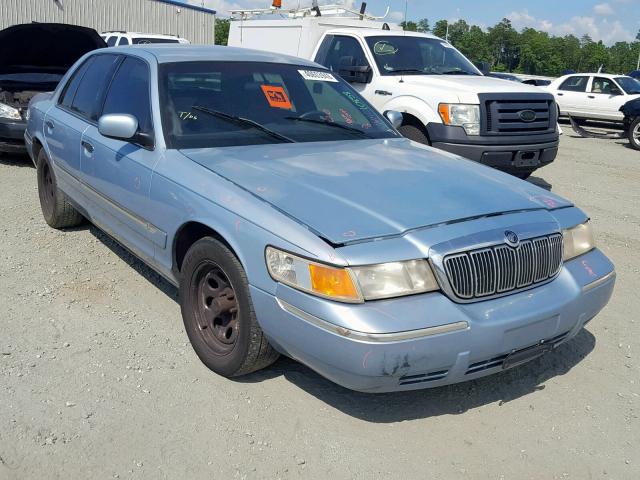 2MEFM74W3YX624389 - 2000 MERCURY GRAND MARQ BLUE photo 1