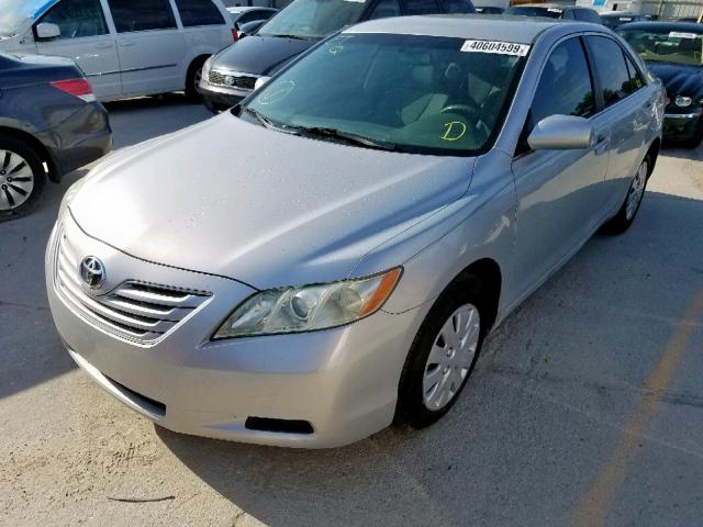 4T1BE46K17U636113 - 2007 TOYOTA CAMRY NEW SILVER photo 2