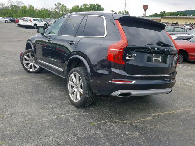 YV4A22PL0J1336394 - 2018 VOLVO XC90 T6 BLACK photo 3