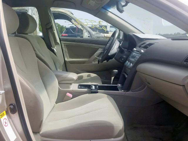 JTNBE46K673076532 - 2007 TOYOTA CAMRY NEW BEIGE photo 5