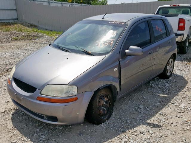 KL1TD66688B089369 - 2008 CHEVROLET AVEO BASE Boz foto 2